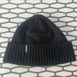Patagonia Black Brodeo Beanie